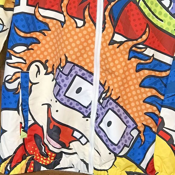 Members Only x Nickelodeon Rugrats Snorkel Jacket Unisex L Hoodie Windbreaker - Picture 2 of 12